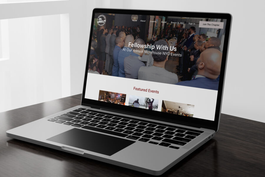 Preview of New York Morehouse Alumni Association Website designed and developed by Streamlined Media