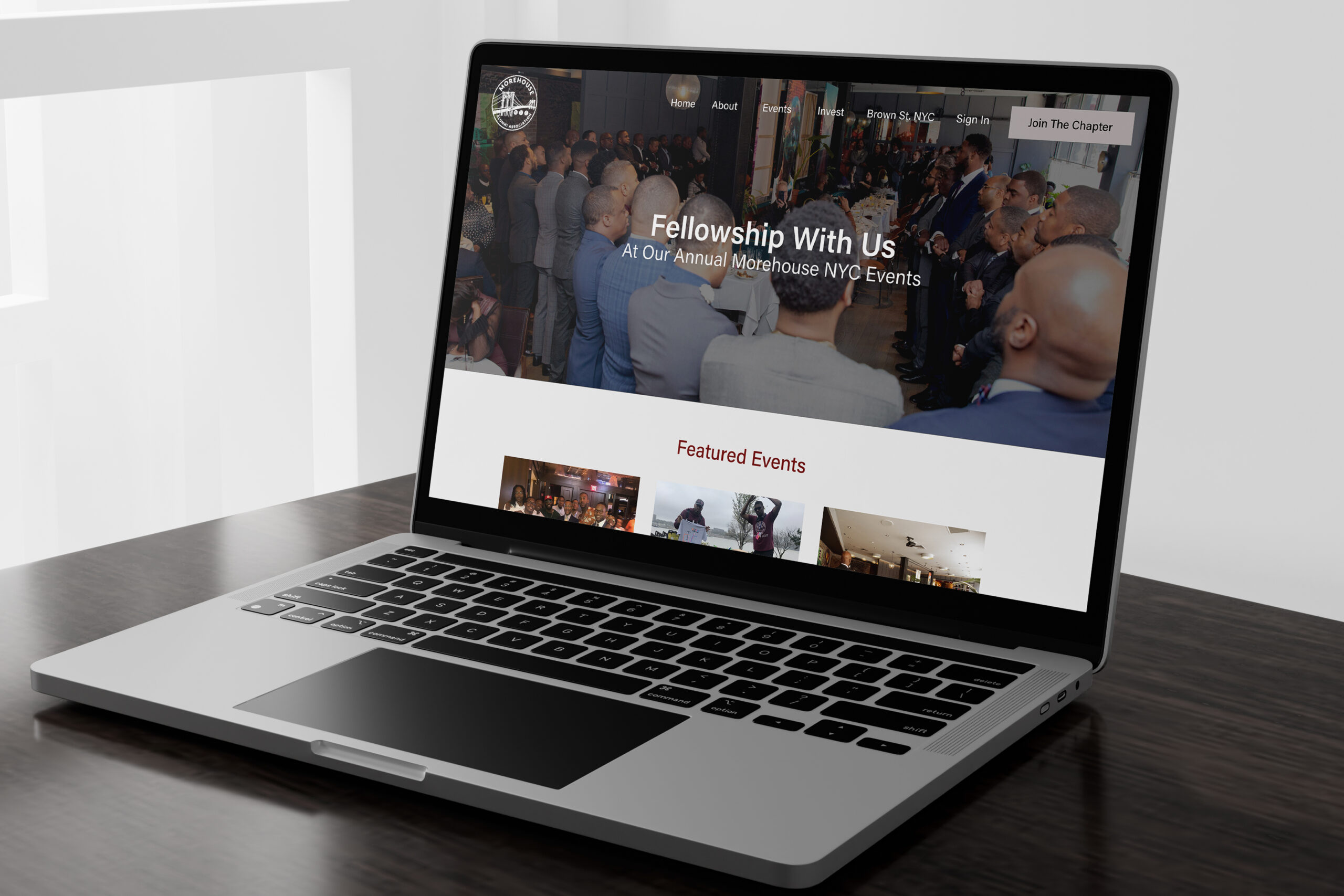 Preview of New York Morehouse Alumni Association Website designed and developed by Streamlined Media