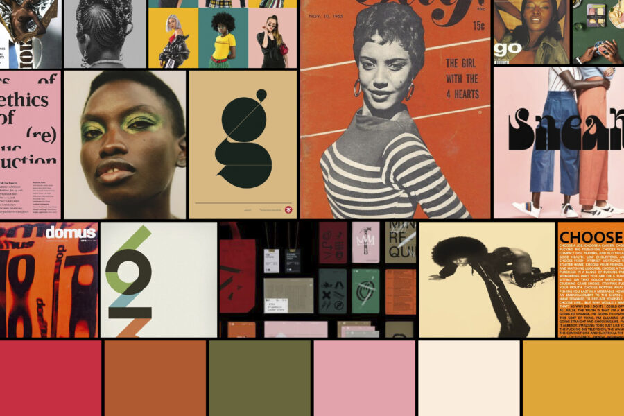 pleasurehauz brand colors and mood board developed by Streamlined Media & Communications