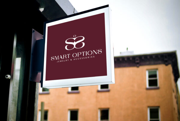 Smart Options Jewelry & Accessories logo sign designed by Streamlined Media & Communications