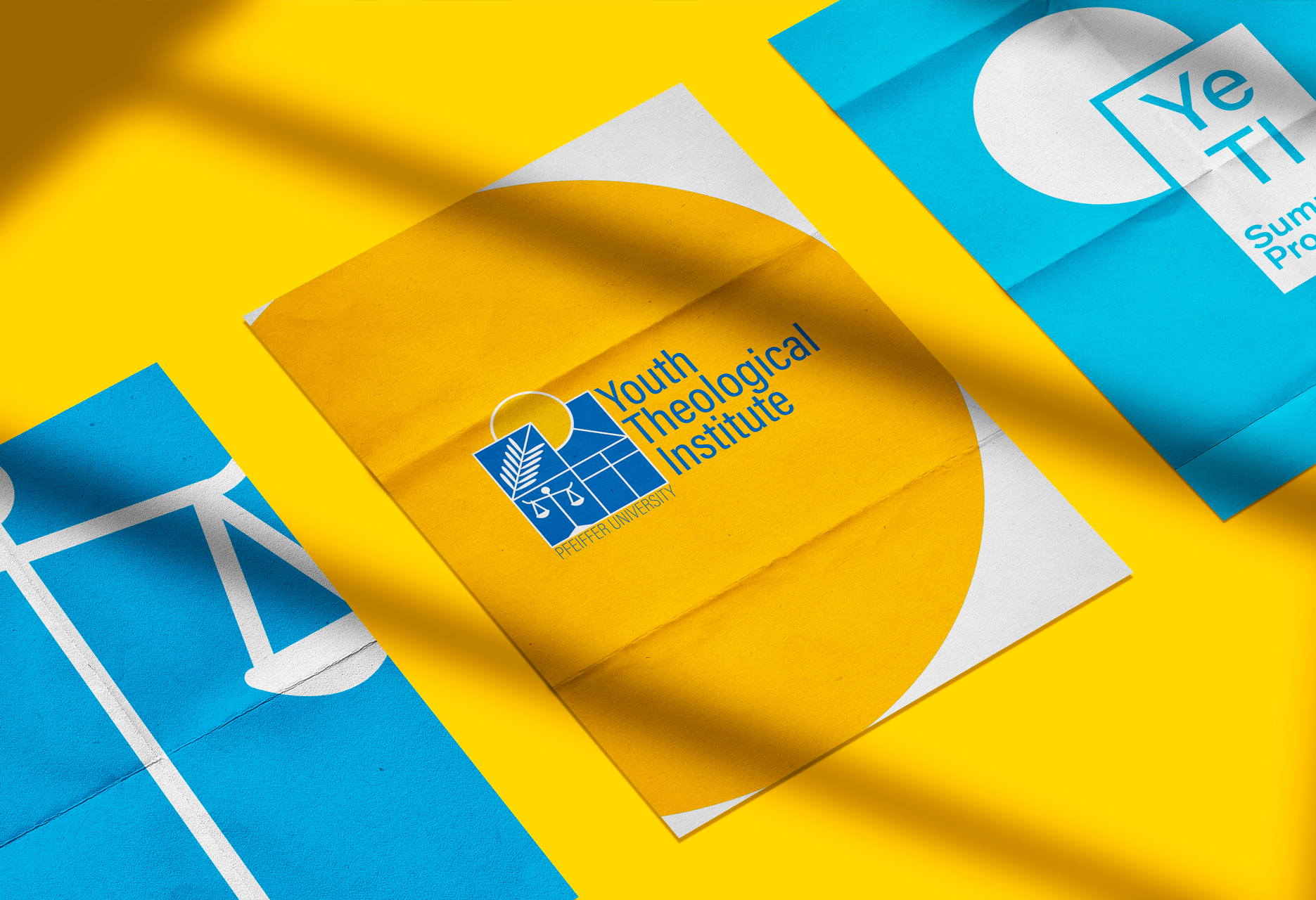Mockup of the poster Streamlined Media developed for Pfeiffer University's Youth Theological Institute